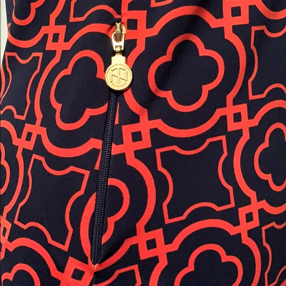 Tracy Negoshian Geometric Patterned Dress XS 🐶😻 - Picture 3 of 8